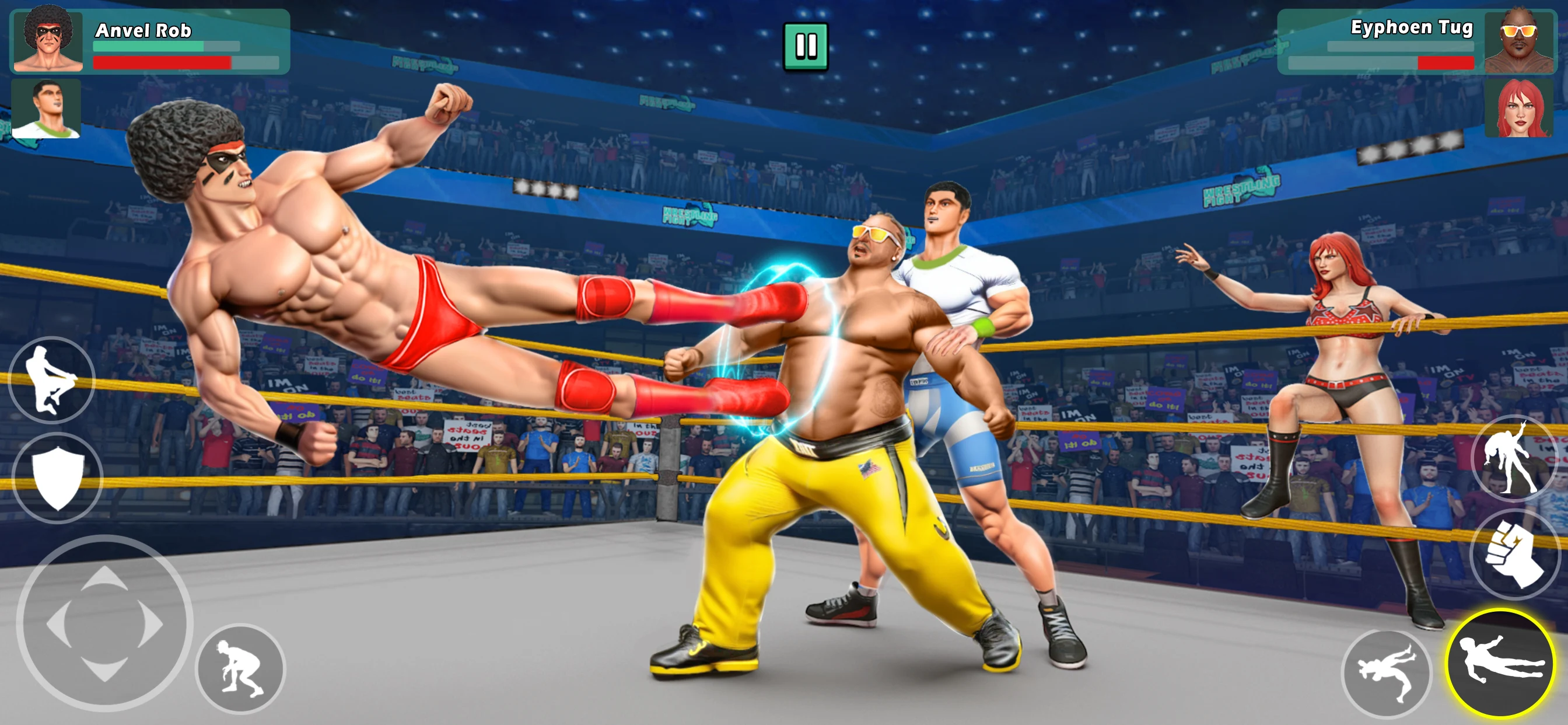 Wrestling Empire Battle Royale screenshot