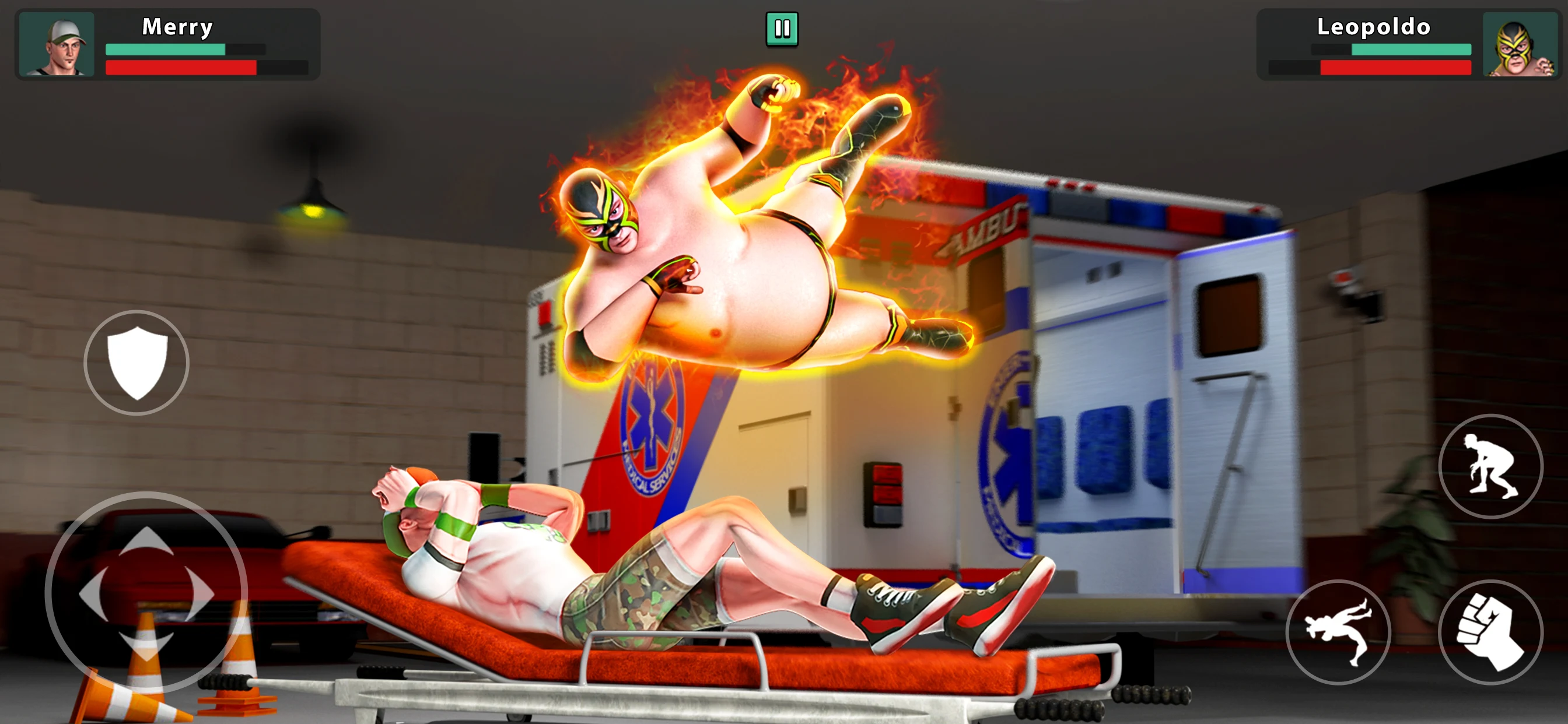 Wrestling Empire Battle Royale screenshot